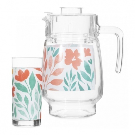 Набор питьевой ALVIS RED 7 предметов LUMINARC Q9050 - фото 3