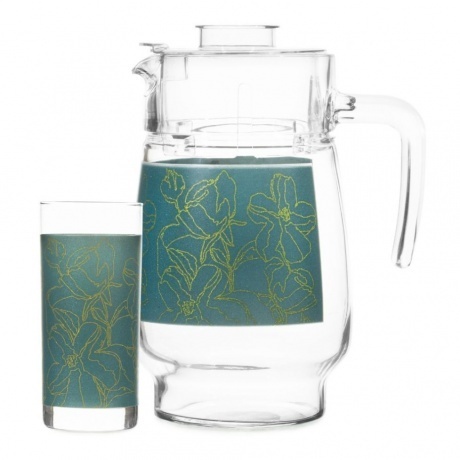 Набор питьевой ANNALEE GREEN 7 предметов LUMINARC Q9255 - фото 3