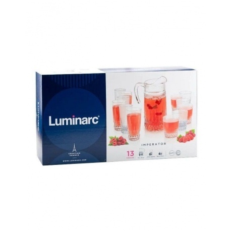 Набор питьевой БРАЙТОН 13пр LUMINARC Q5981 - фото 3