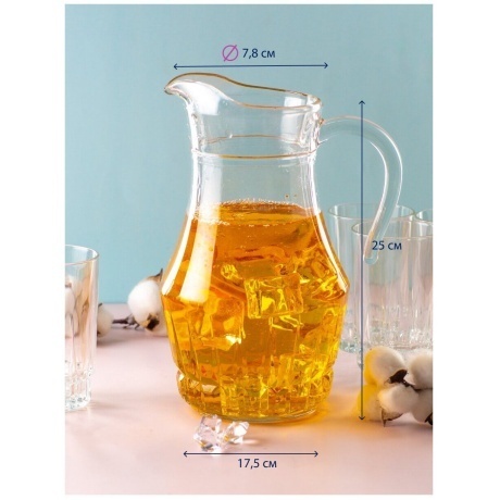 Набор питьевой ВИКТОРИЯ 7пр LUMINARC Q5848 - фото 14