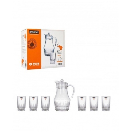 Набор питьевой ВИКТОРИЯ 7пр LUMINARC Q5848 - фото 3