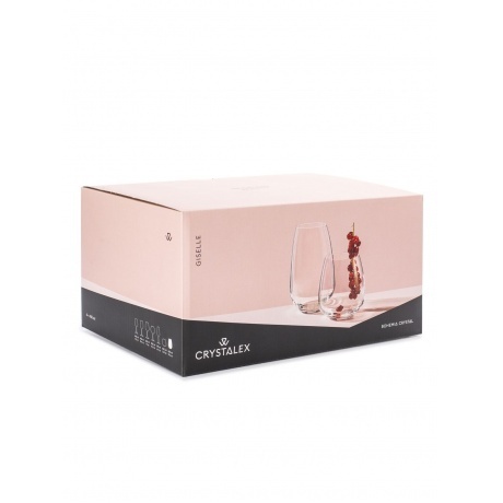 Набор стаканов GISELLE 6шт 450мл - фото 4