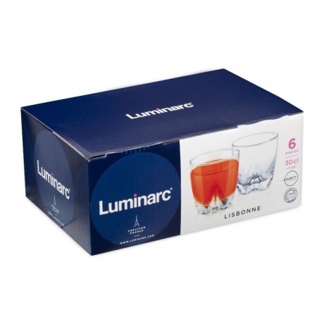 Набор стаканов LISBONNE 6шт 300мл низкие LUMINARC V0401 - фото 4