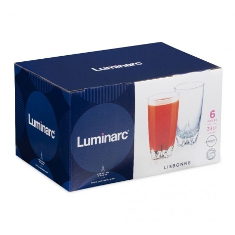 Набор стаканов LISBONNE 6шт 330мл высокие LUMINARC V0402 - фото 4