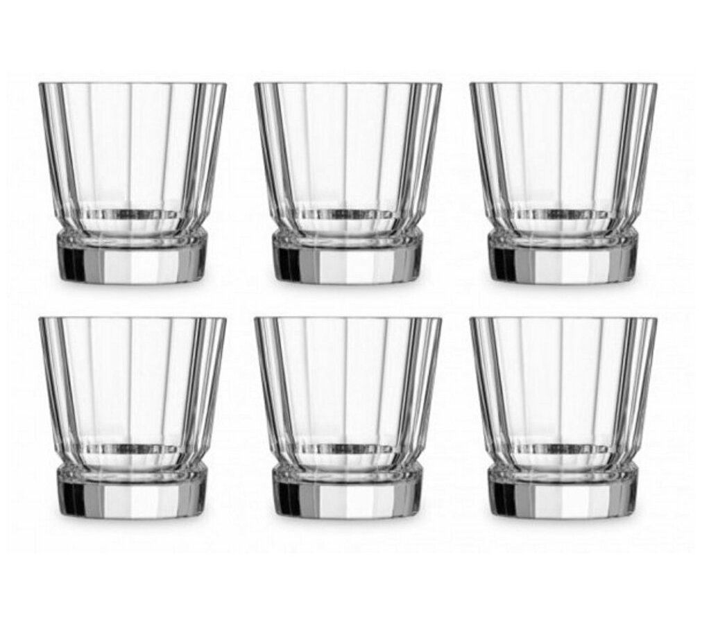 Набор стаканов MACASSAR 6шт 320мл низкие набор стаканов для виски skyline 320мл 6шт crystal bohemia a s