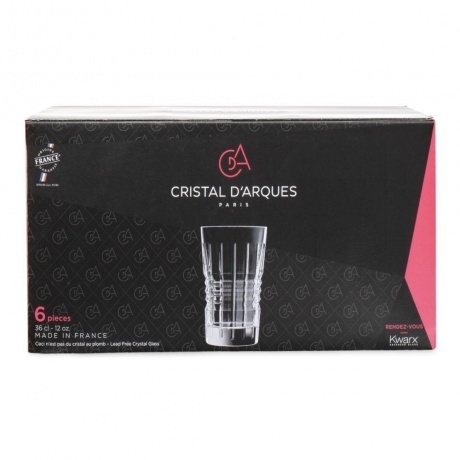 Набор стаканов RENDEZ-VOUS 6шт 360мл высокие - фото 3