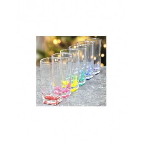 Набор стаканов STERLING RAINBOW 330мл высокий 6шт LUMINARC N0779 - фото 13