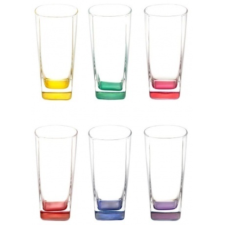 

Набор стаканов STERLING RAINBOW 330мл высокий 6шт LUMINARC N0779