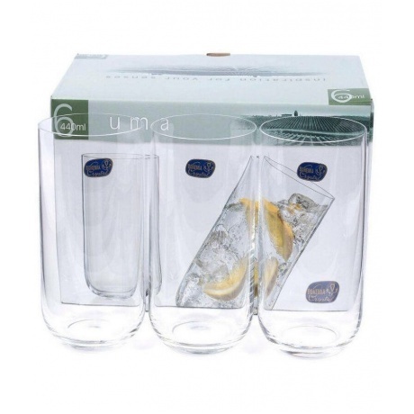 Набор стаканов UMMA 6шт 440мл - фото 5