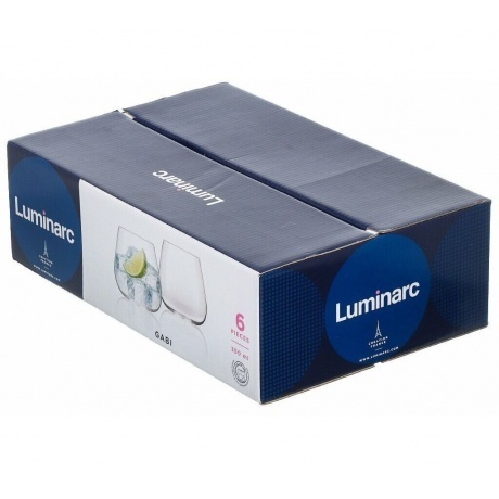 Набор стаканов ГАБИ 6шт 350мл низкие LUMINARC Q0084 - фото 4