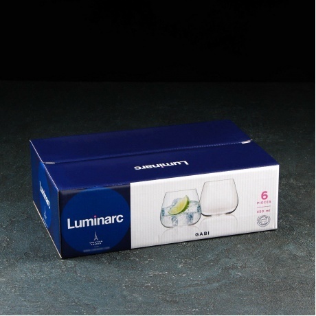 Набор стаканов ГАБИ 6шт 350мл низкие LUMINARC Q0084 - фото 10