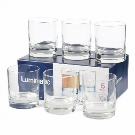 Набор стаканов ИСЛАНДИЯ 6шт 300мл низкие LUMINARC J0019 - фото 5
