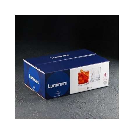 Набор стаканов РОШ 340мл 6шт низкие LUMINARC P7349 - фото 6