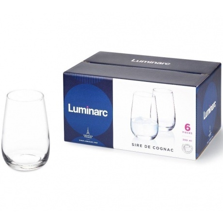 

Набор стаканов СИР ДЕ КОНЬЯК 6шт 350мл высокие LUMINARC P6485