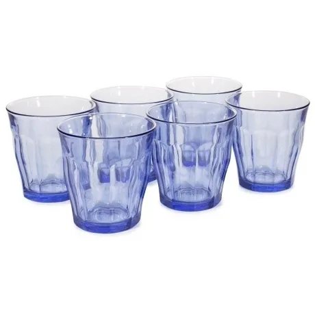 Набор стаканов французских PICARDIE MARINE 6шт 310мл DURALEX 102...
