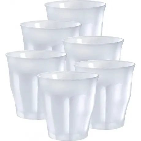 Набор стаканов французских PICARDIE матовые 6шт 250мл DURALEX 10...