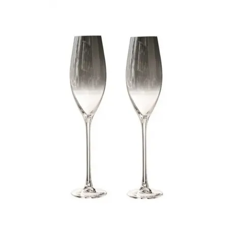 Набор фужеров для шампанского СЕЛЕСТ СЕРЕБРЯНАЯ ДЫМКА 2шт 160мл ...
