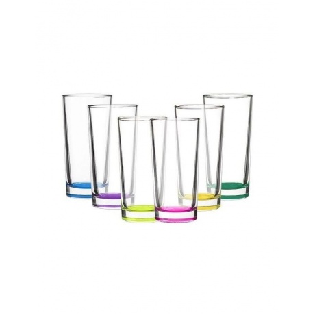 Стакан ГЛАДКИЙ лак микс 280мл высокий OSZ 03C1018LM - фото 5