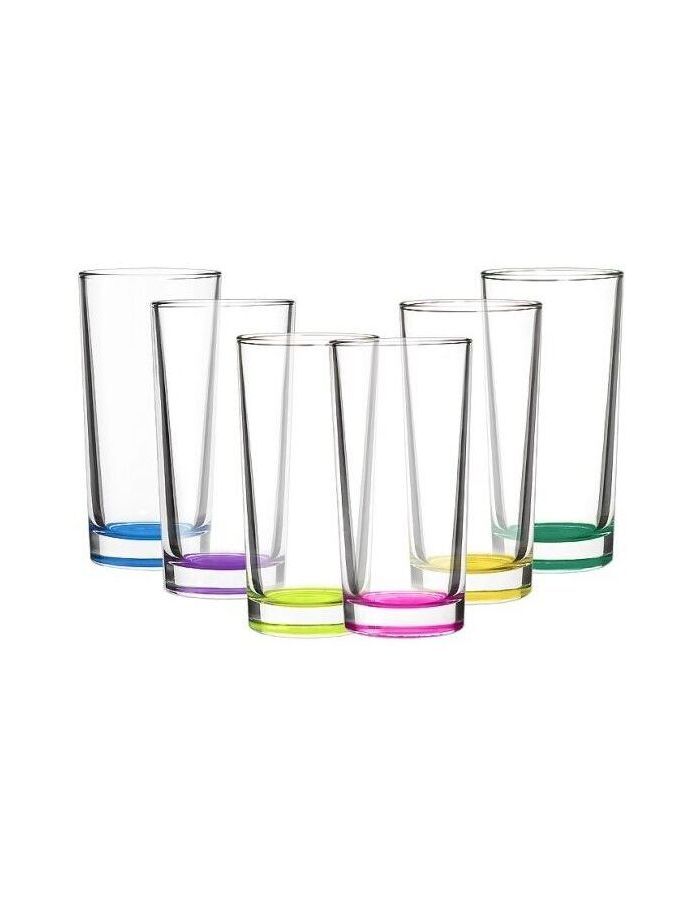 Стакан ГЛАДКИЙ лак микс 280мл высокий OSZ 03C1018LM - фото 5