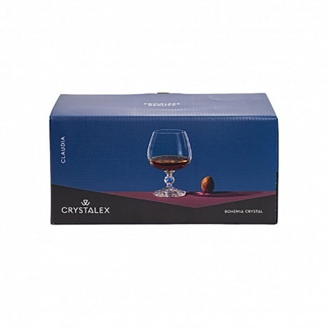 Набор бокалов для бренди CRYSTALEX CLAUDIA 6шт 250мл - фото 4