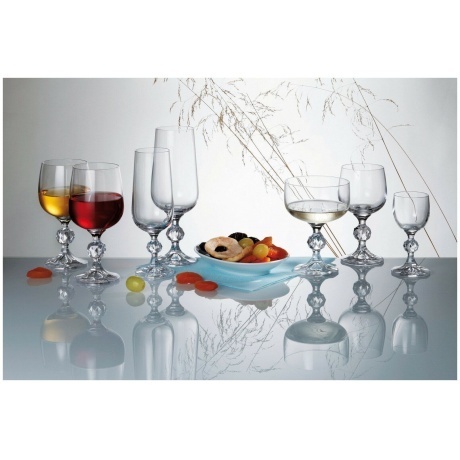 Набор бокалов для вина CRYSTALEX CLAUDIA 6шт 230мл - фото 7