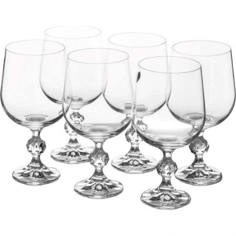 

Набор бокалов для вина CRYSTALEX CLAUDIA 6шт 455мл