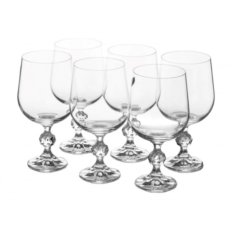 Набор бокалов для вина CRYSTALEX CLAUDIA 6шт 455мл 1710₽