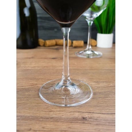 Набор бокалов для вина CRYSTALEX TULIPA 6шт 450мл - фото 13