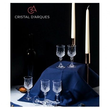 Набор рюмок Cristal d'Arques ЛОНГШАМП 60мл 6шт - фото 11