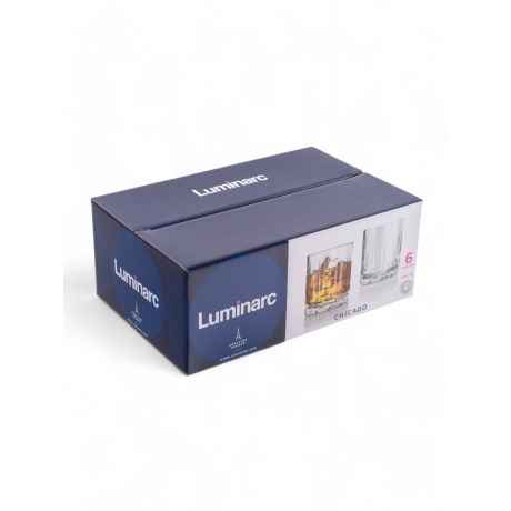 Набор стаканов LUMINARC ЧИКАГО низкий 300мл 6шт - фото 2