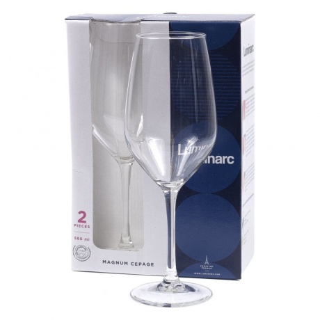 Бокал для вина МАГНУМ СЕПАЖ 2шт 580мл - фото 2
