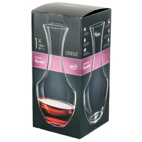 Декантер TULIPA 1.5л CRYSTALEX CR1500401T - фото 2