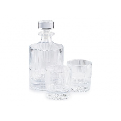 

Набор из 3-х предметов GLASSERIE DANDY (штоф 1л+2 стакана для виски 290мл)