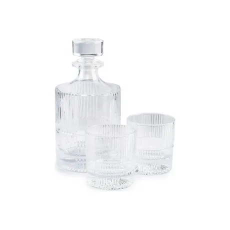 Набор из 3-х предметов GLASSERIE DANDY (штоф 1л+2 стакана для ви...