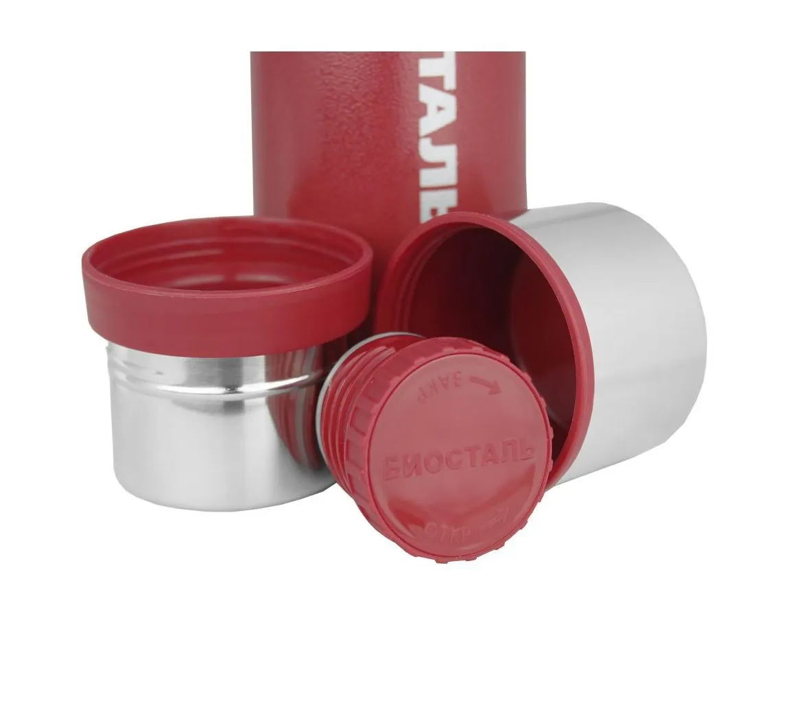 Термос Biostal Охота NBA-1000R Red 1 л - фото 2