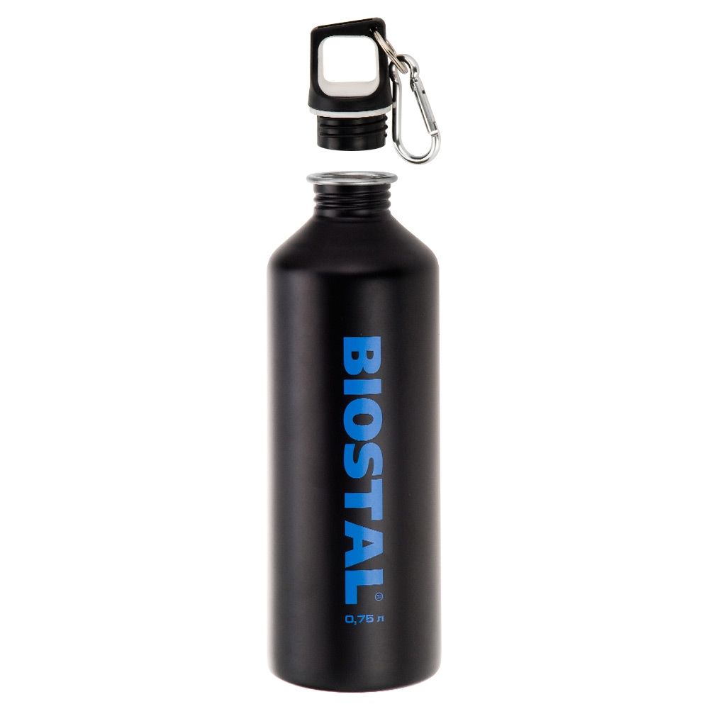 Бутылка Biostal Fler NS-750-BK 0,75 л черный - фото 1