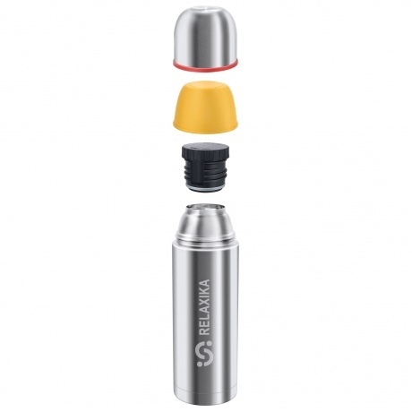Термос Relaxika 102 (R102.1000.1) 1 л  стальной - фото 4