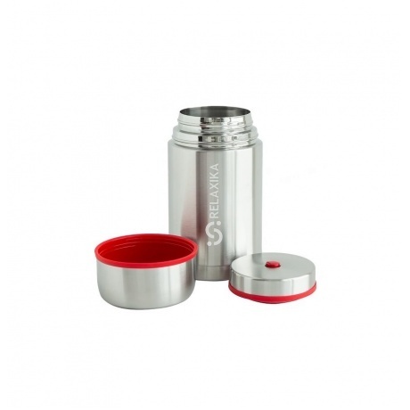 Термос для еды Relaxika 301 1 литр в чехле стальной 1739₽