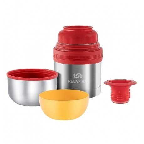 Термос универсальный для еды и напитков Relaxika 201 05 литра стальной 1473₽