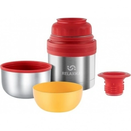 Термос универсальный (для еды и напитков) Relaxika 201 (0,5 литр...