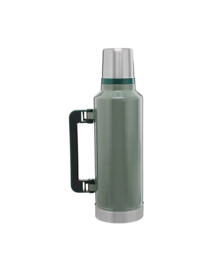 Термос Stanley Classic (1,4 литра), темно-зеленый - фото 4