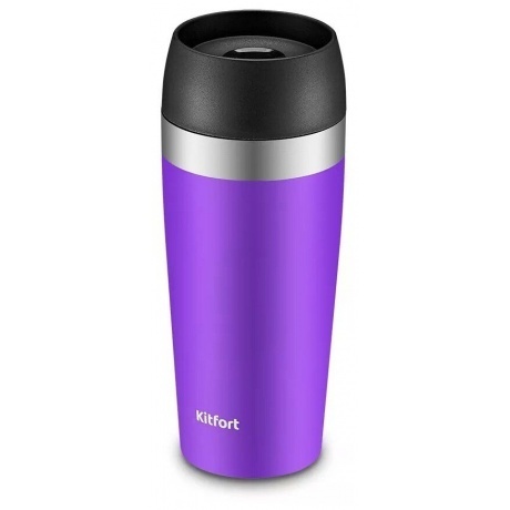 Термокружка Kitfort КТ-1223-1 фиолетовая
