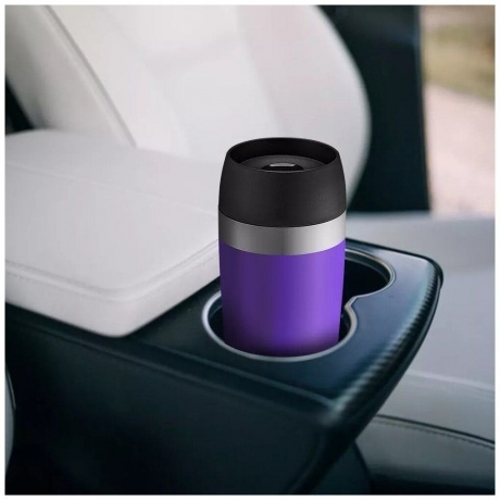 Термокружка Kitfort КТ-1223-1 фиолетовая - фото 6