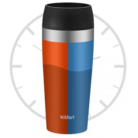 Термокружка Kitfort КТ-1223-1 фиолетовая - фото 8