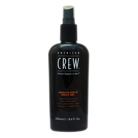 Спрей-гель для волос American Crew Classic Medium Hold Spray Gel, 250 мл, средней фиксации - фото 1