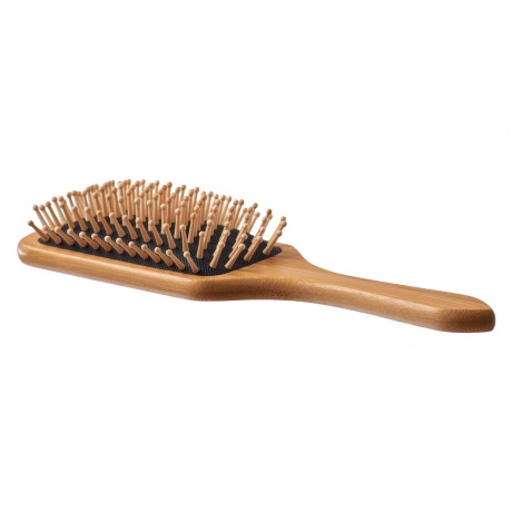Деревянная массажная расческа для волос Bradex &quot;Кот-единорог&quot; - фото 3