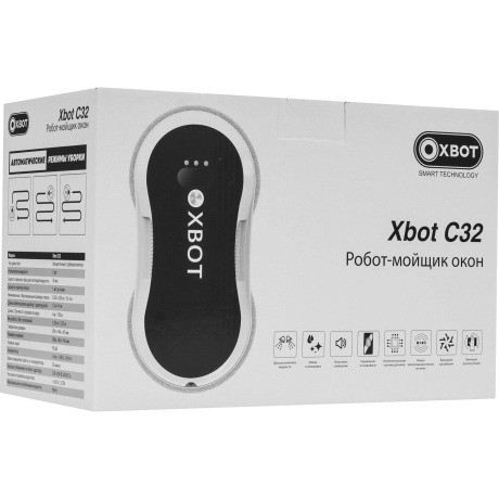 Мойщик окон Xbot С32 пит.:от сети черный - фото 12