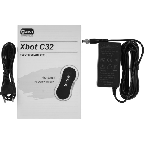 Мойщик окон Xbot С32 пит.:от сети черный - фото 10