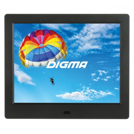 Цифровая фоторамка DIGMA PF-843 black - фото 1
