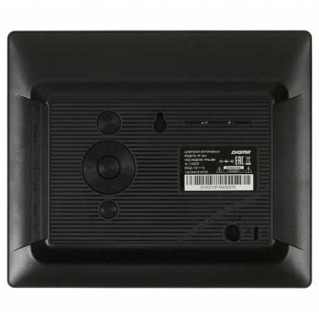 Цифровая фоторамка DIGMA PF-843 black - фото 6